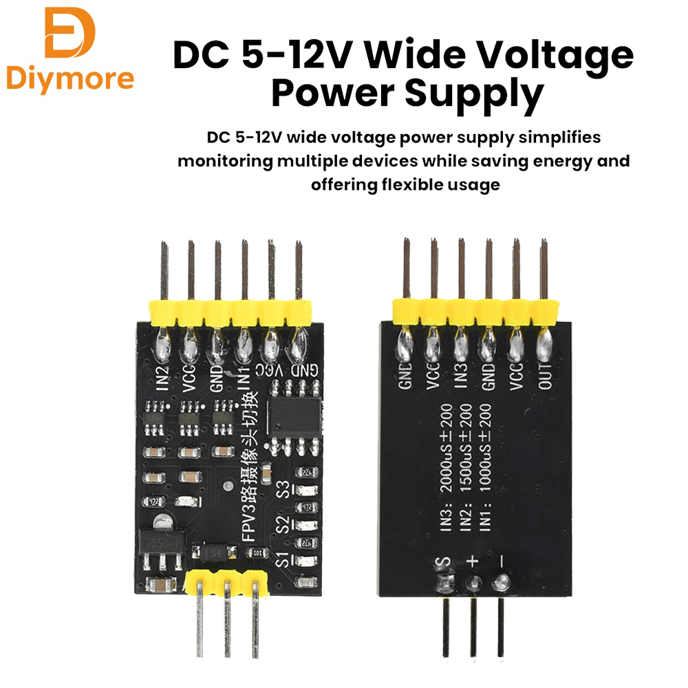 Drone Switch Rc - Módulo Conmutador de Video de 3