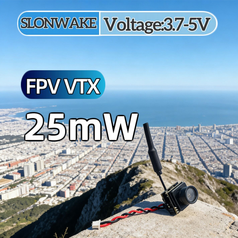 Drone With Rc Controller - Transmisor y Cámara Integrados SLONWAKE FPV