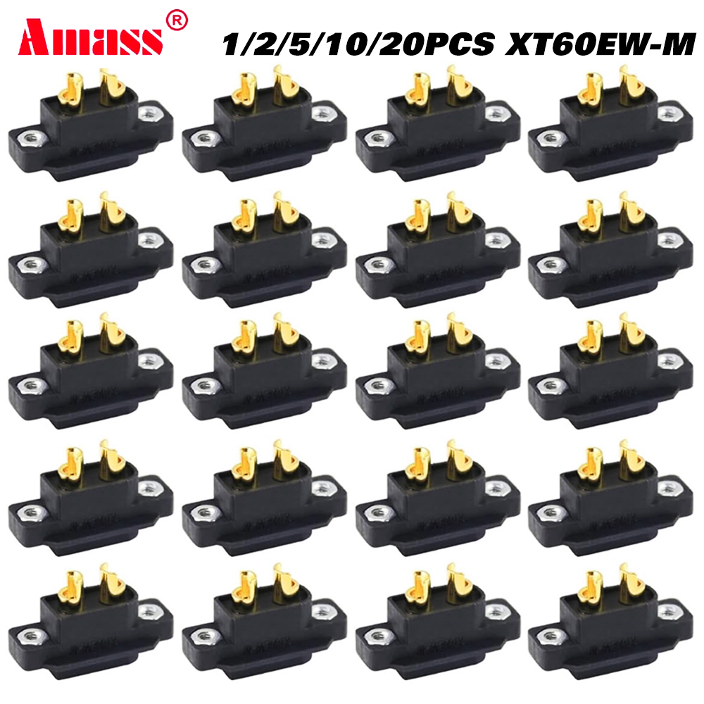 Drone Rc Link - Amass XT60EW-M conector macho XT60E montable