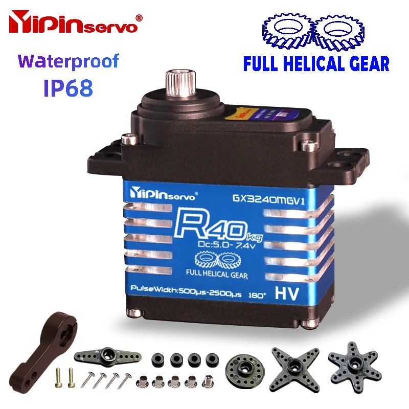 Rc Car Servo - Servo RC resistente al agua IP68,
