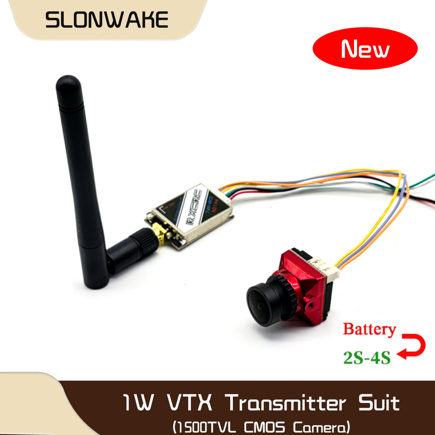 Drone Rc Remote Control - Transmisor de Video Ajustable SLONWAKE 5.8G