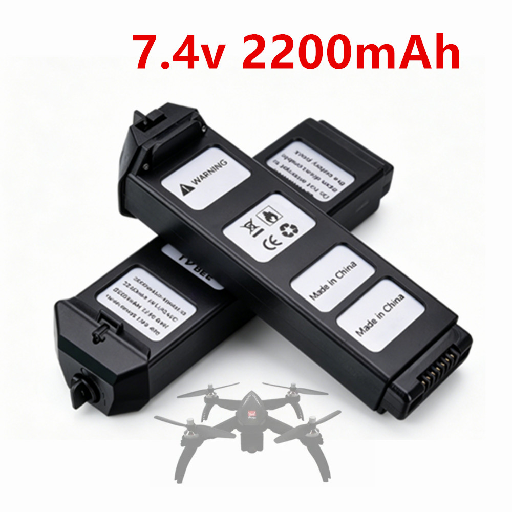 Drone Mjx Rc - Batería LiPo original de 7.4V para