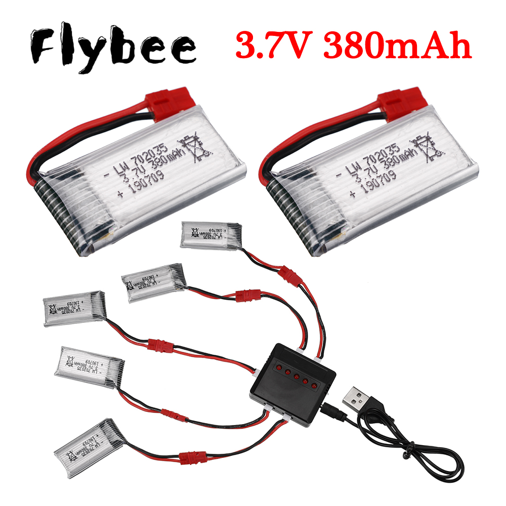 Drone Lipo Battery - Batería Lipo de 3,7 V, 380mAh