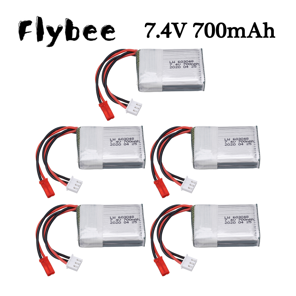 Drone Mjx Rc - Batería Lipo de 7,4 V, 700mAh,