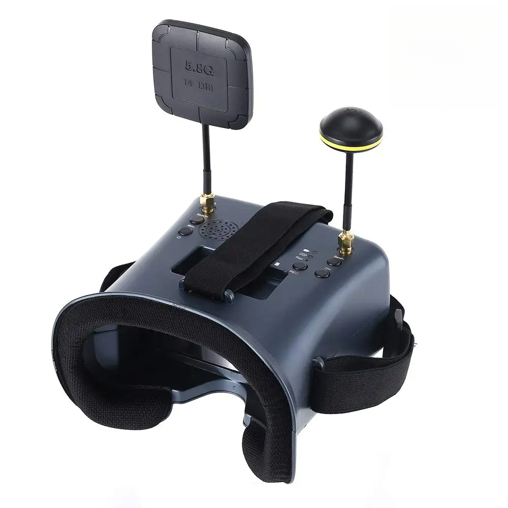 Fpv Goggles Headset - 5,8G 40CH 4,3 pulgadas 800*480 auriculares