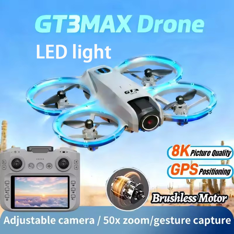 Drone Gt3 Rc - GT3 Max Drone 8k Hd fotografía