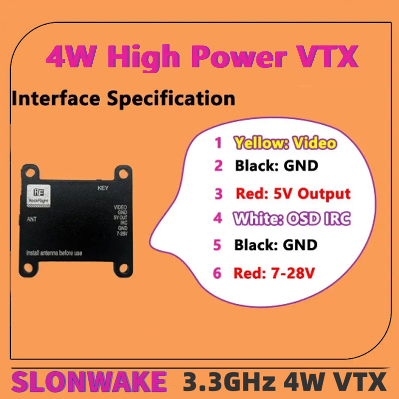 Transmisor de Video VTX SLONWA - Drone With Rc Controller reseña y precio