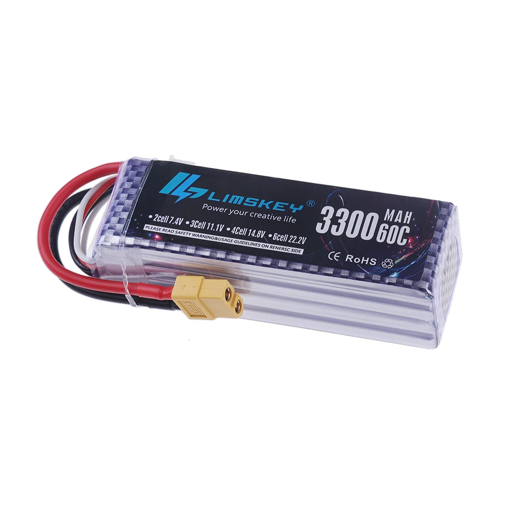 Batería LiPo 4S 14.8V 3300mAh  - Drone Lipo Battery reseña y precio