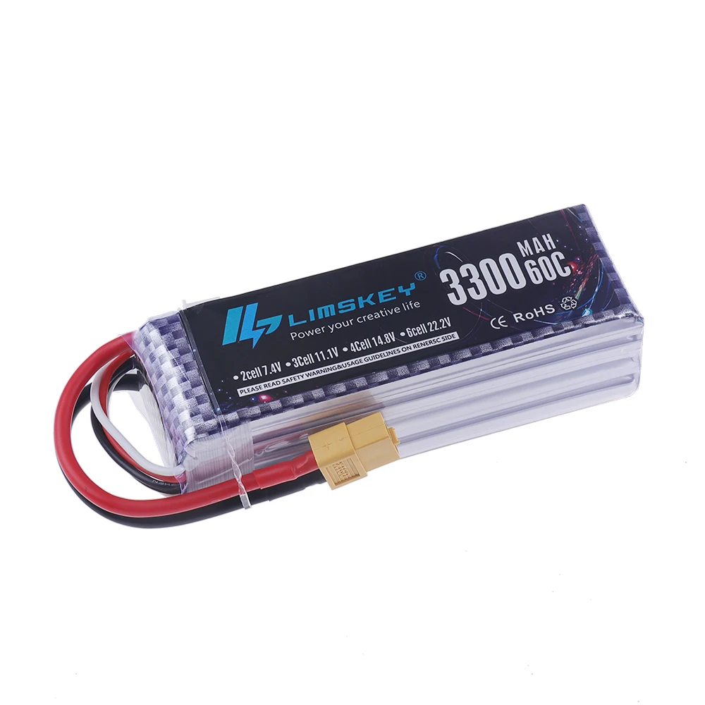 Batería LiPo 4S 14.8V 3300mAh  - Drone Lipo Battery reseña y precio