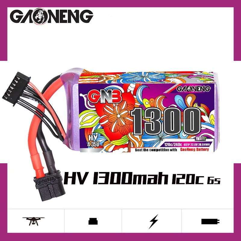 2 uds GNB 6S Lipo batería 22,8 - Drone Lipo Battery reseña y precio