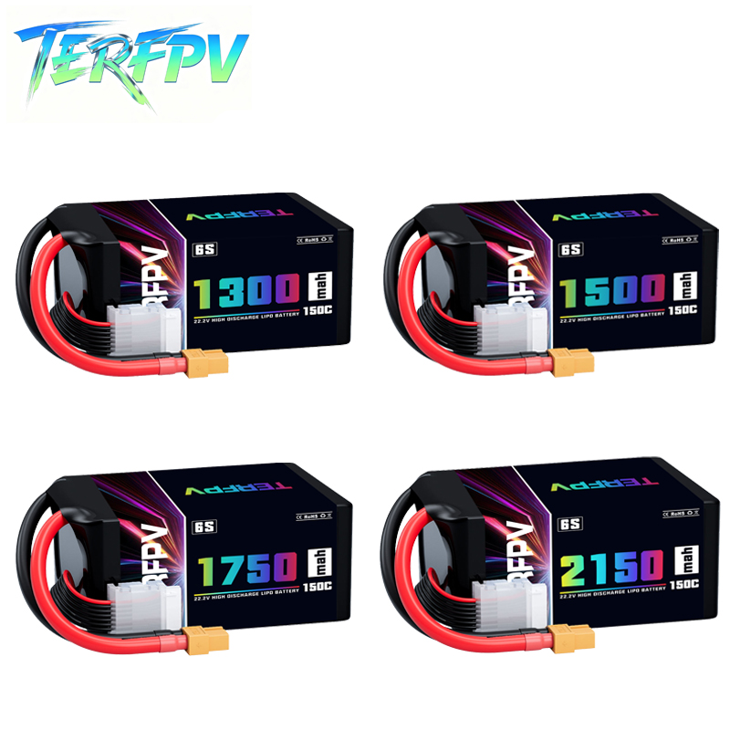 Batería Lipo TERFPV 6S 22.2V 1 - Drone Lipo Battery reseña y precio