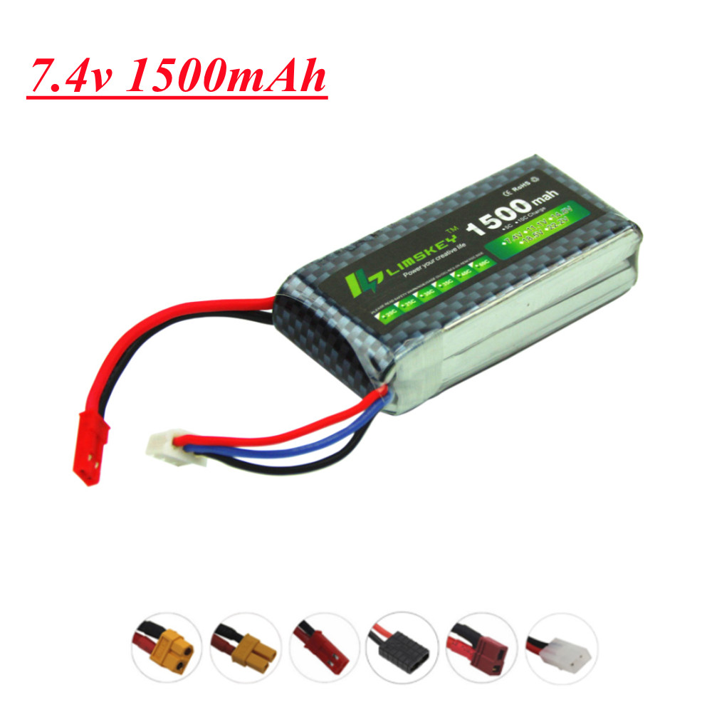 Batería Lipo de 7,4 V y 1500mA - Drone And Car reseña y precio