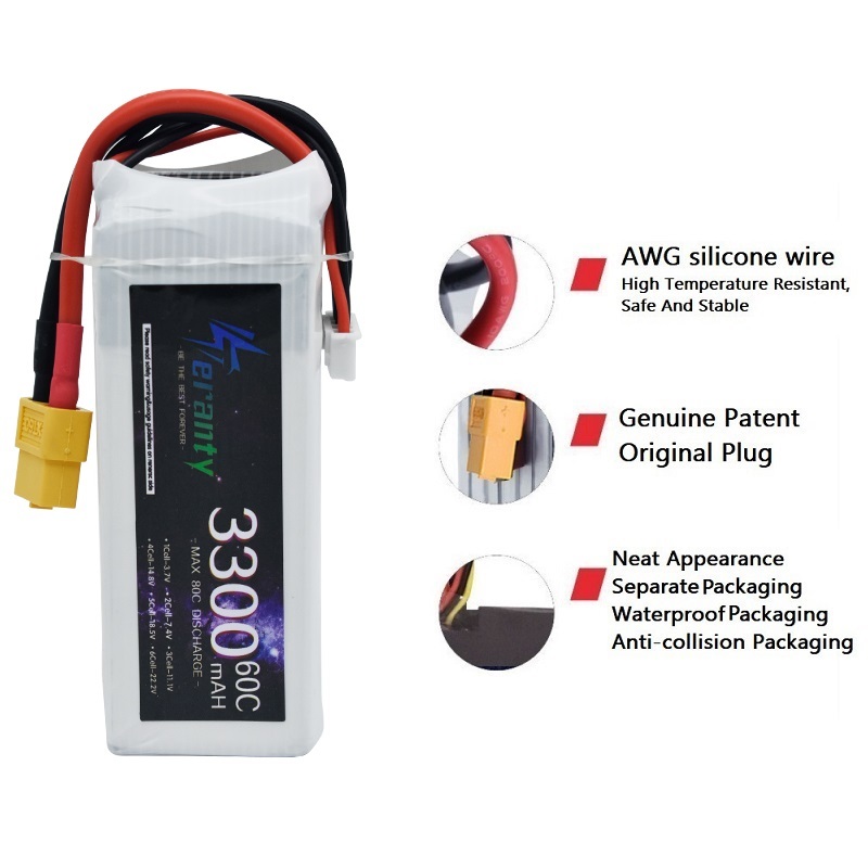 Batería recargable LiPo 4S 330 - Drone Lipo Battery reseña y precio