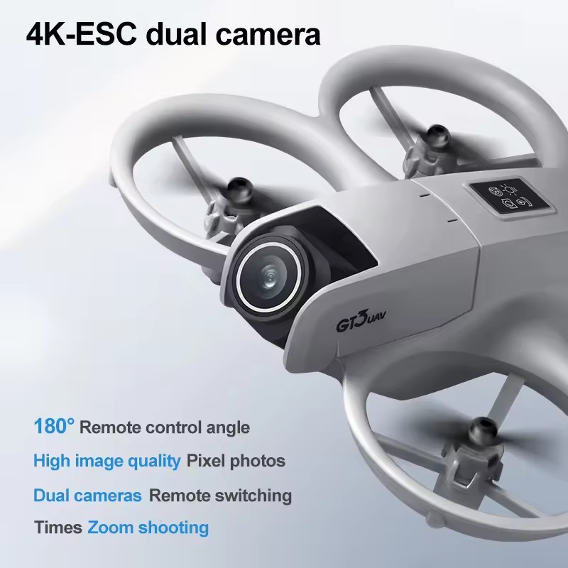 8K 5G 2,4G GPS profesional HD  - Drone Gt3 Rc reseña y precio