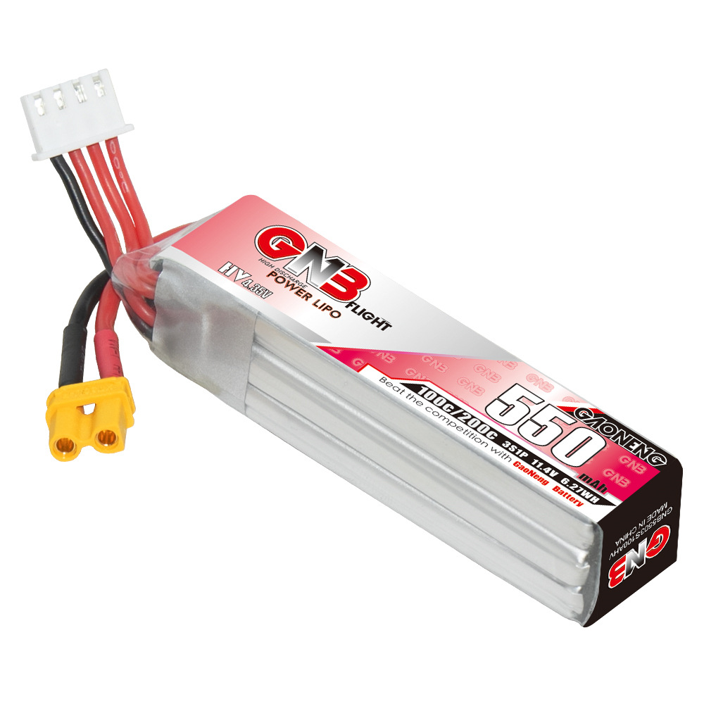 Batería Lipo GNB HV 11,4 V 550 - Drone Lipo Battery reseña y precio