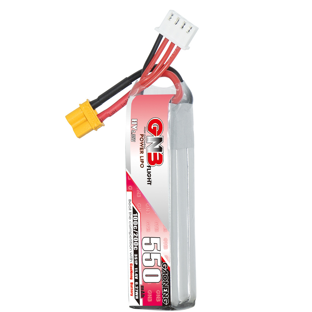 Batería Lipo GNB HV 11,4 V 550 - Drone Lipo Battery reseña y precio