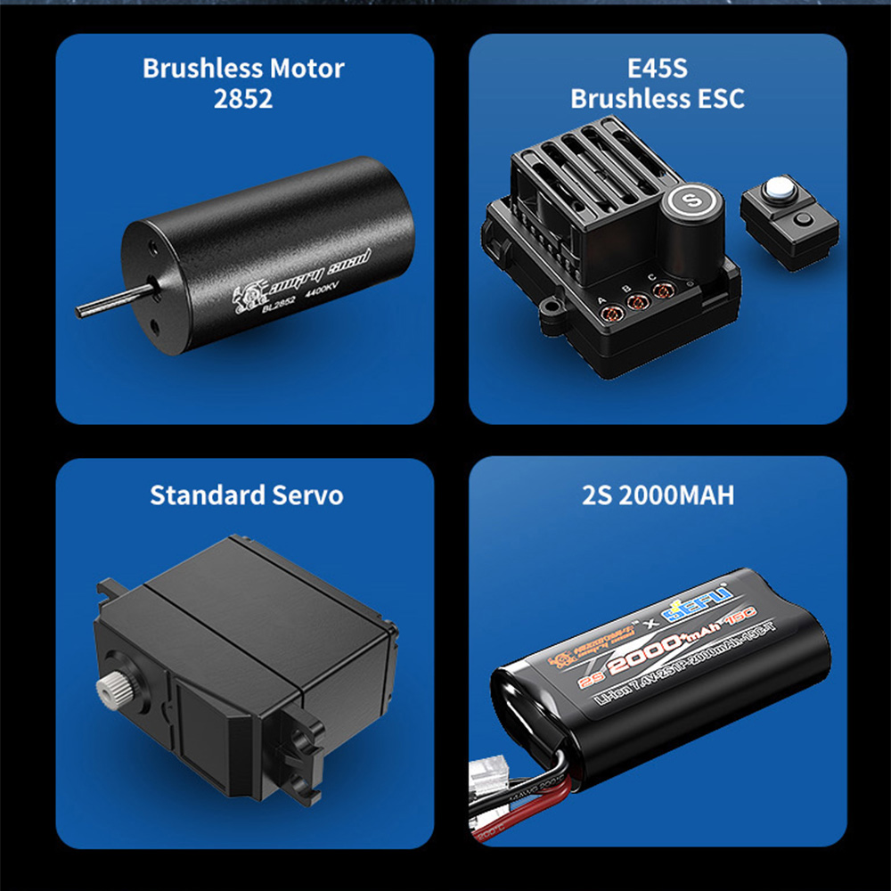 Coche RC MJX Hyper Go 14208 4W - Rc Car Servo reseña y precio