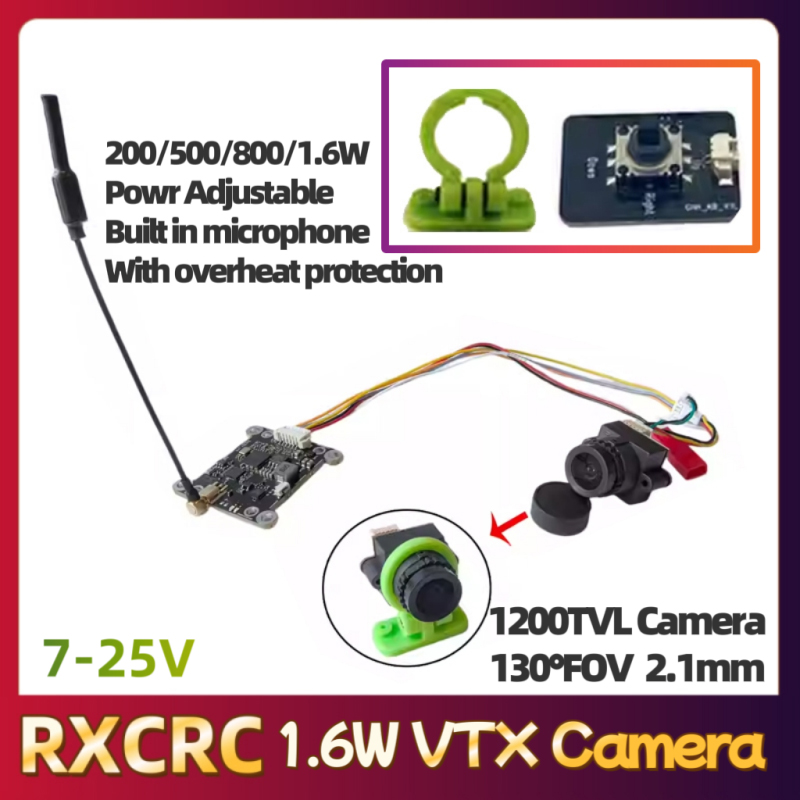 Módulo RXCRC 5.8G 48CH 1.6W VT - Drone With Rc Controller reseña y precio