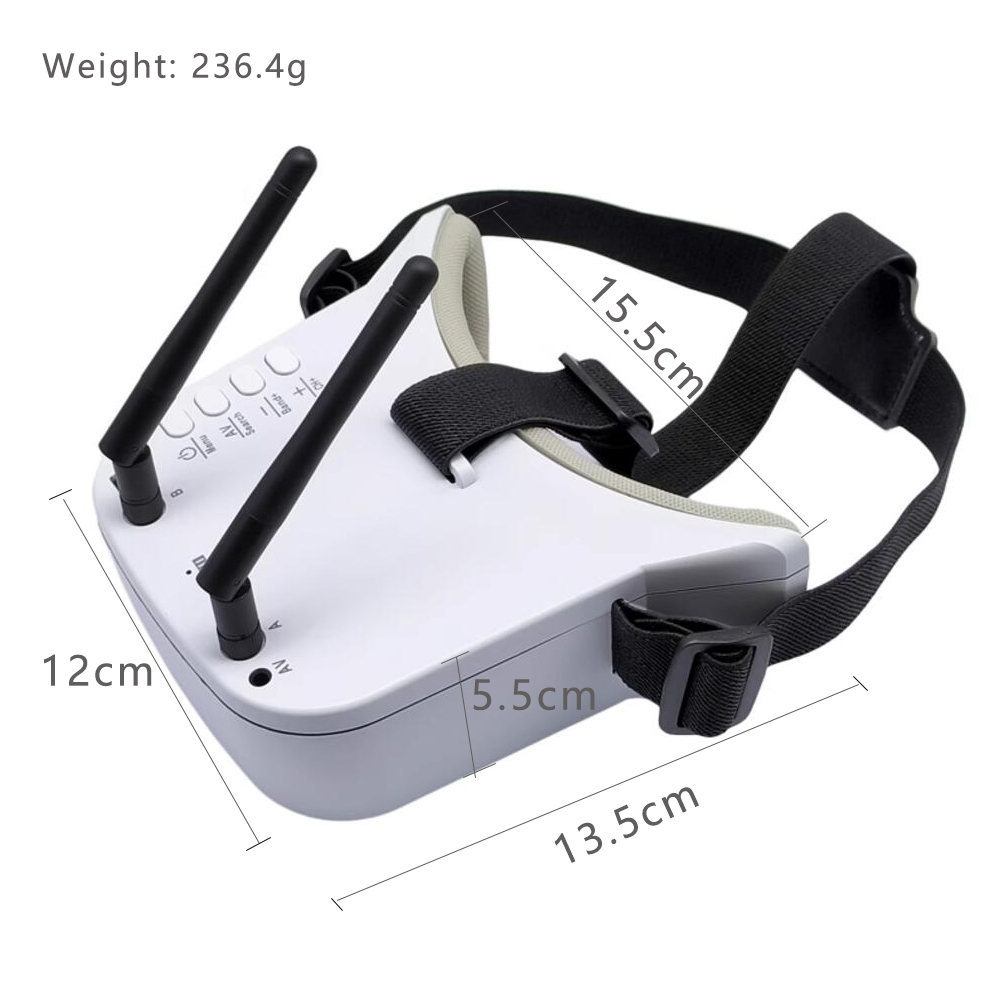 Simulador de Carreras de Reali - Fpv Goggles Headset reseña y precio