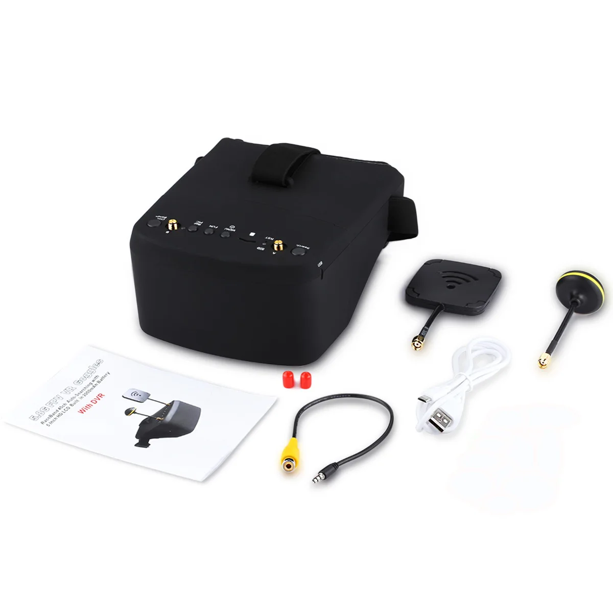 EV800D 5,8G 40CH 5 pulgadas 80 - Fpv Goggles Headset reseña y precio