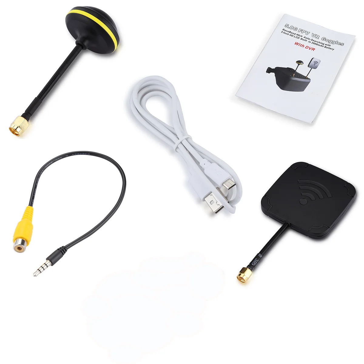 EV800D 5,8G 40CH 5 pulgadas 80 - Fpv Goggles Headset reseña y precio