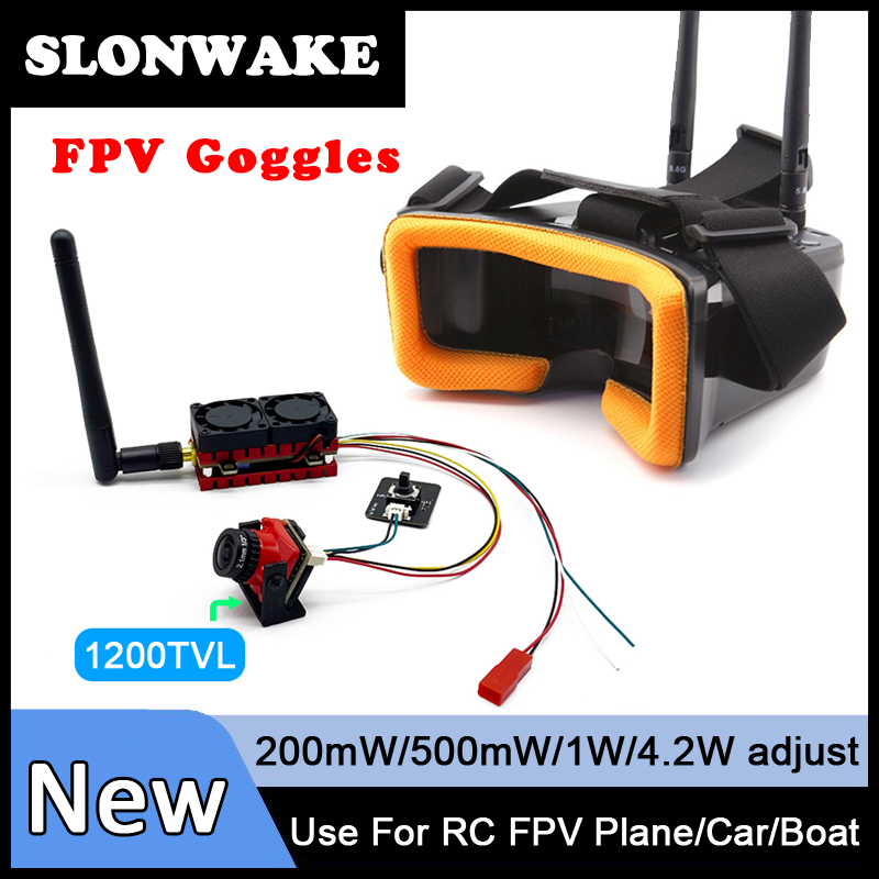 SLONWAKE 5,8G 48CH 4,2 W trans - Fpv Goggles Headset reseña y precio