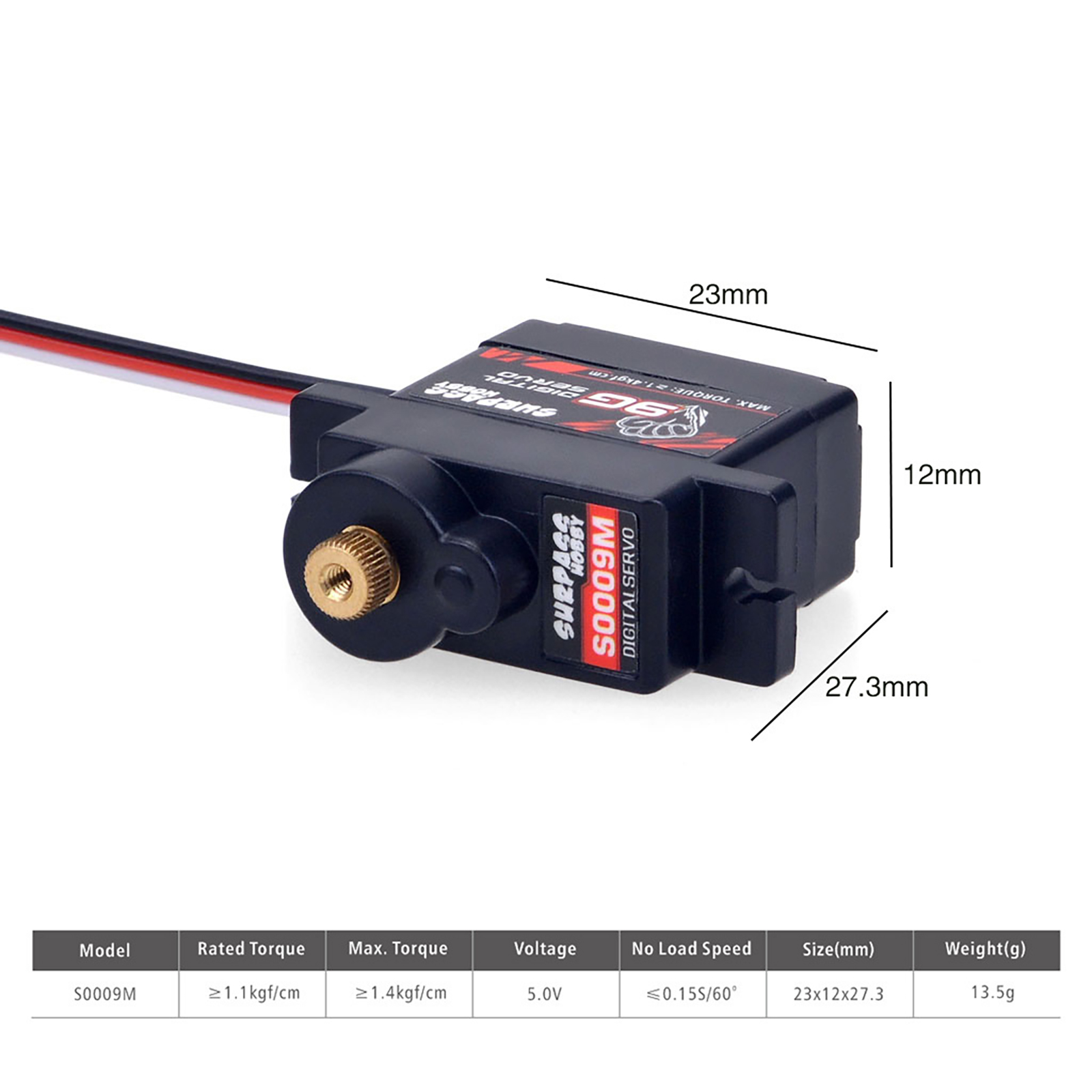 Micro Servo Digital de 2g, 3.7 - Rc Car Servo reseña y precio