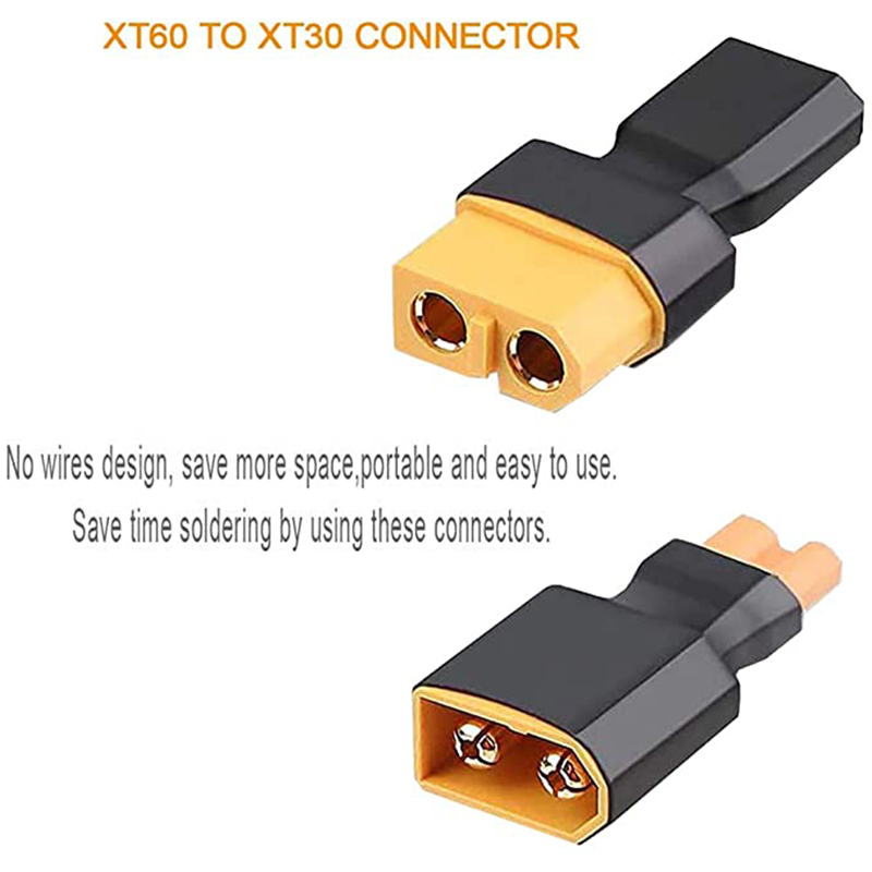4 Uds XT60 a XT30 enchufe hemb - Drone Rc Link reseña y precio