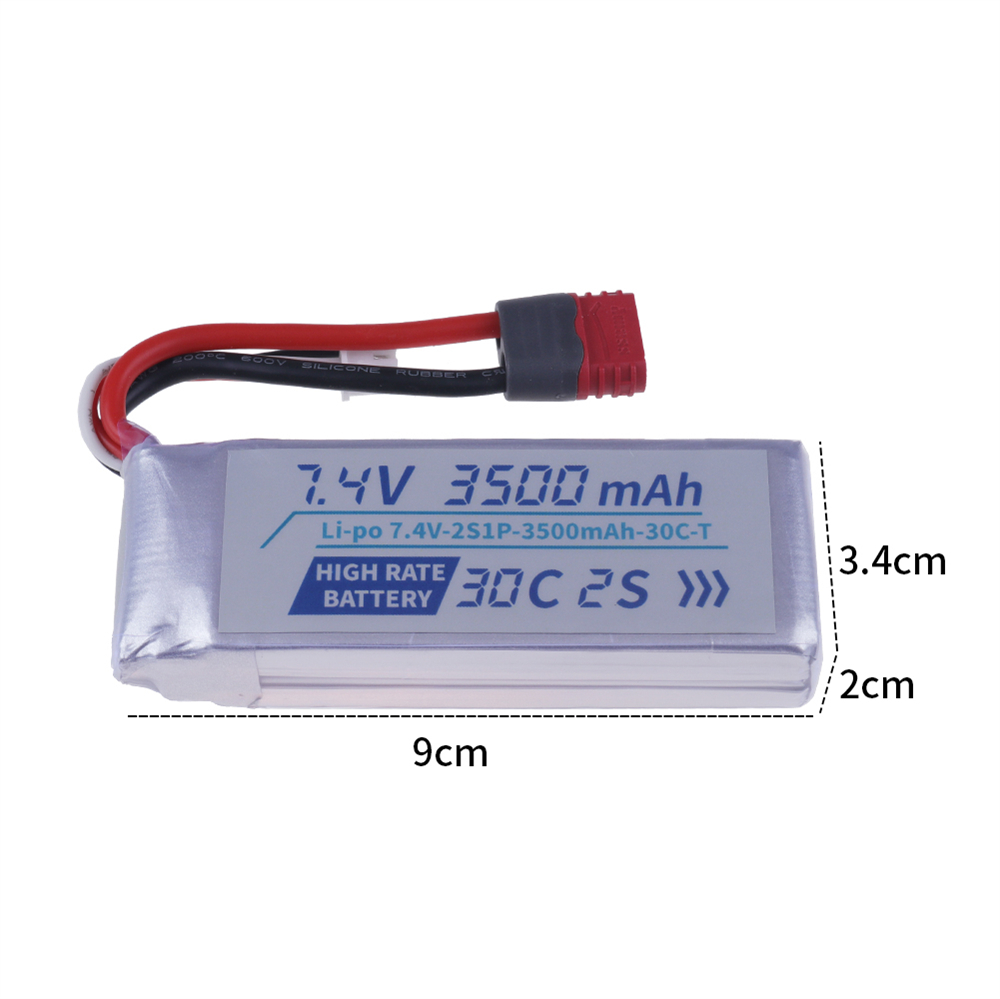 Batería Lipo de 3500 mAh, 30C, - Drone Mjx Rc reseña y precio
